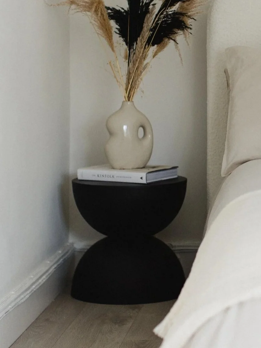 Black Side Table
