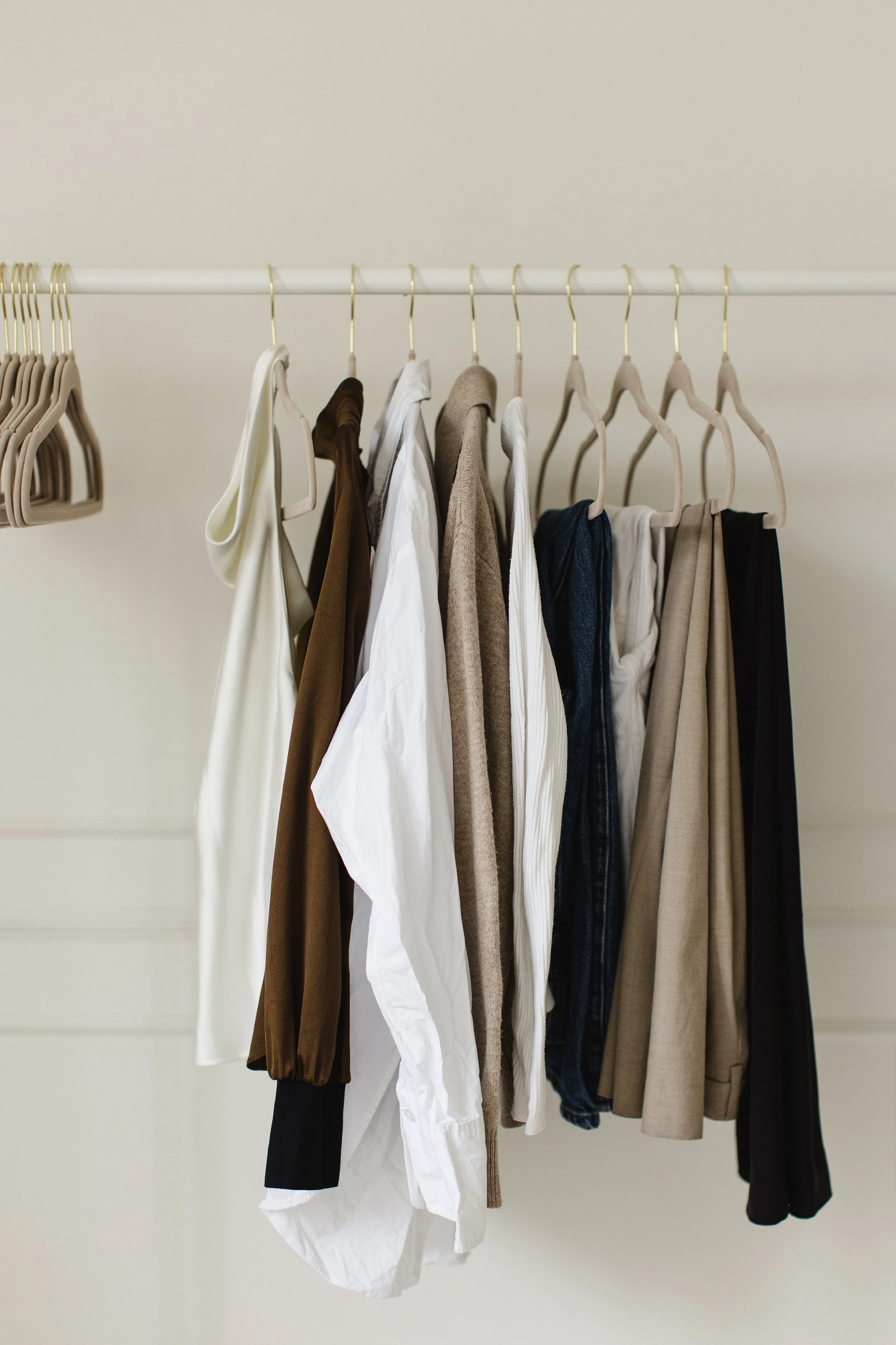 White Clothing Rail