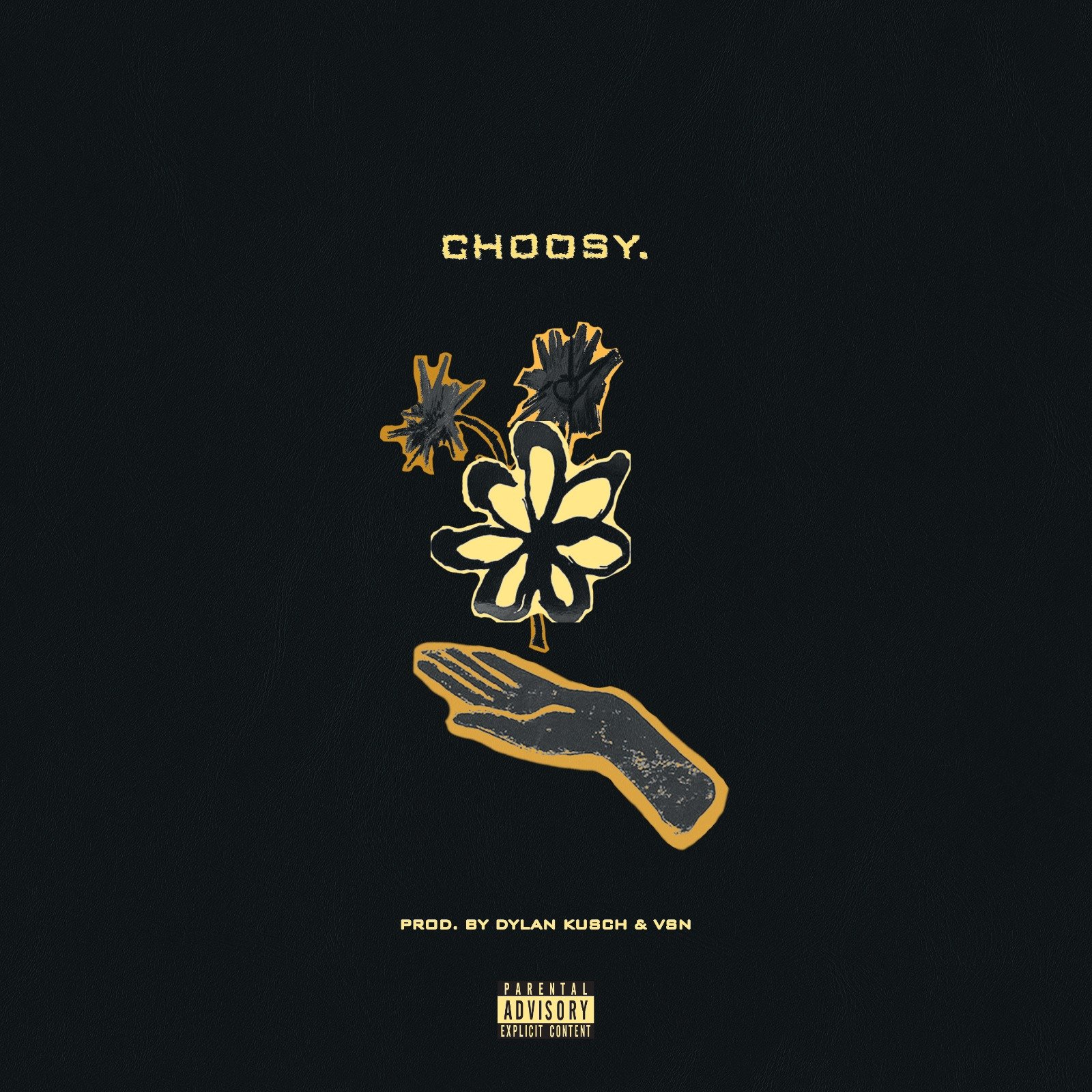Kavale's single cover for "Choosy"