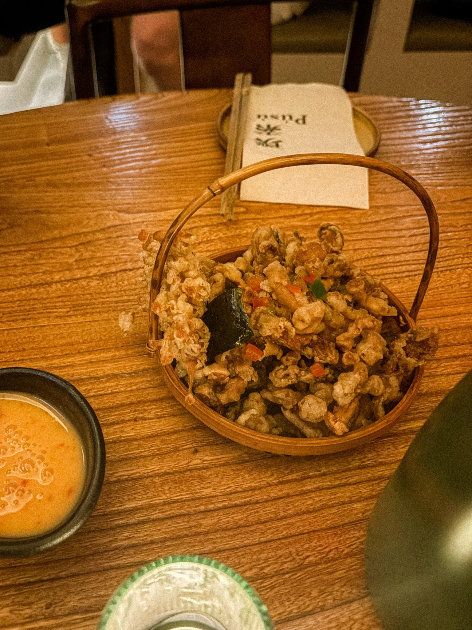 Deep Fried Mushroom w/ Salt &amp; Pepper - this was okay :/