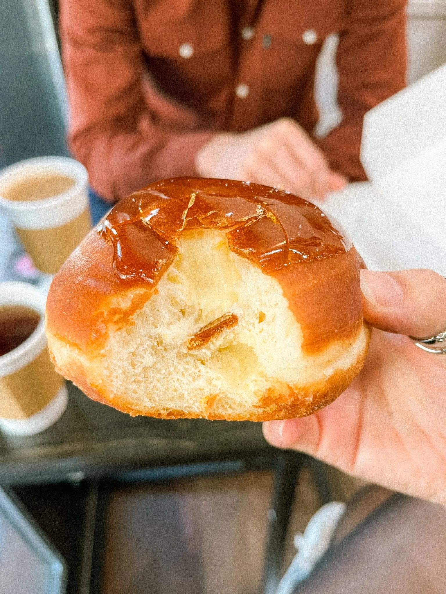 crème brûlée donut