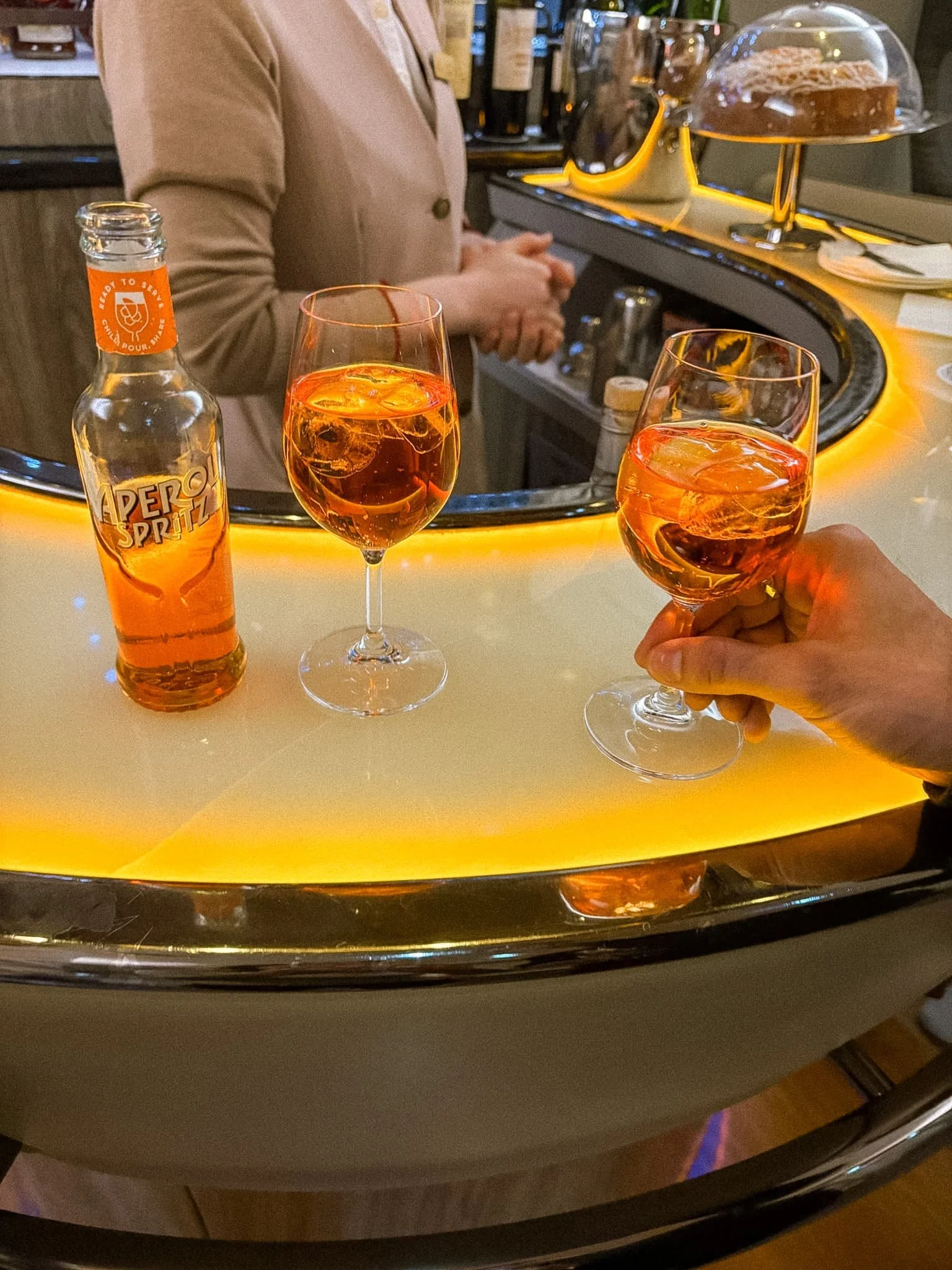 got Aperol Spritz to reminisce our Italy trip 🍋