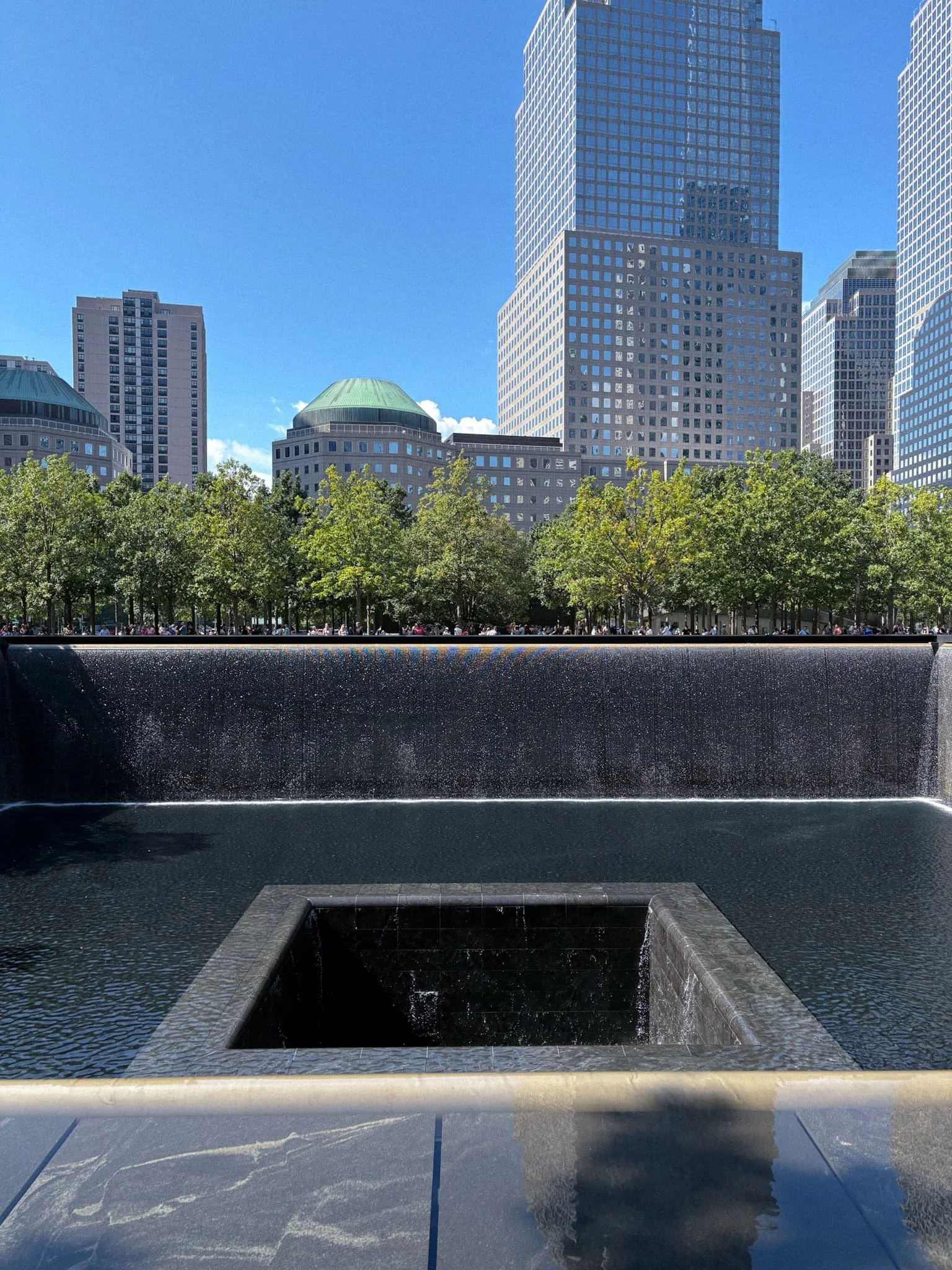 911 Reflecting Pool Manhattan skyline 2.jpg