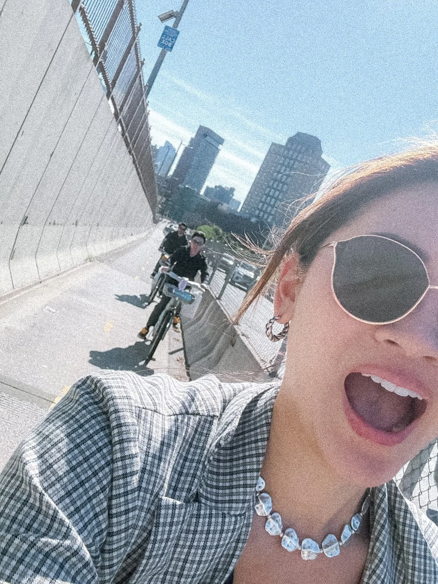 Brooklyn Bridge - biking Gabe, Brian, Melinda.jpg