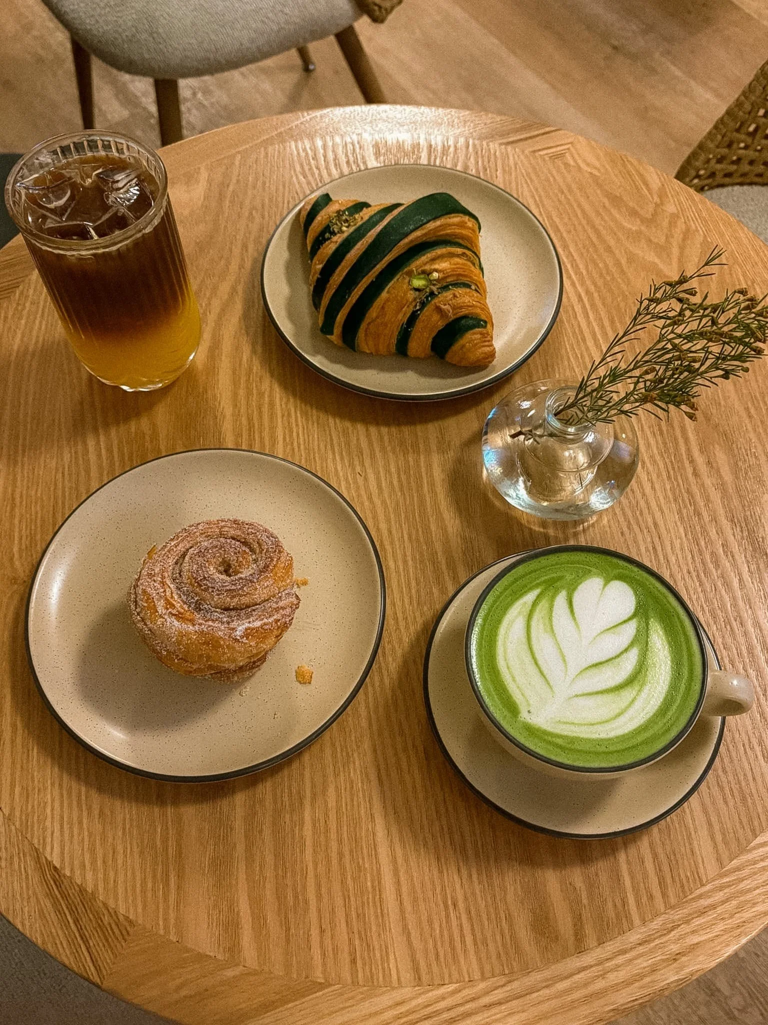 HOM Cafe & Wine Brooklyn - drinks pastries.jpg