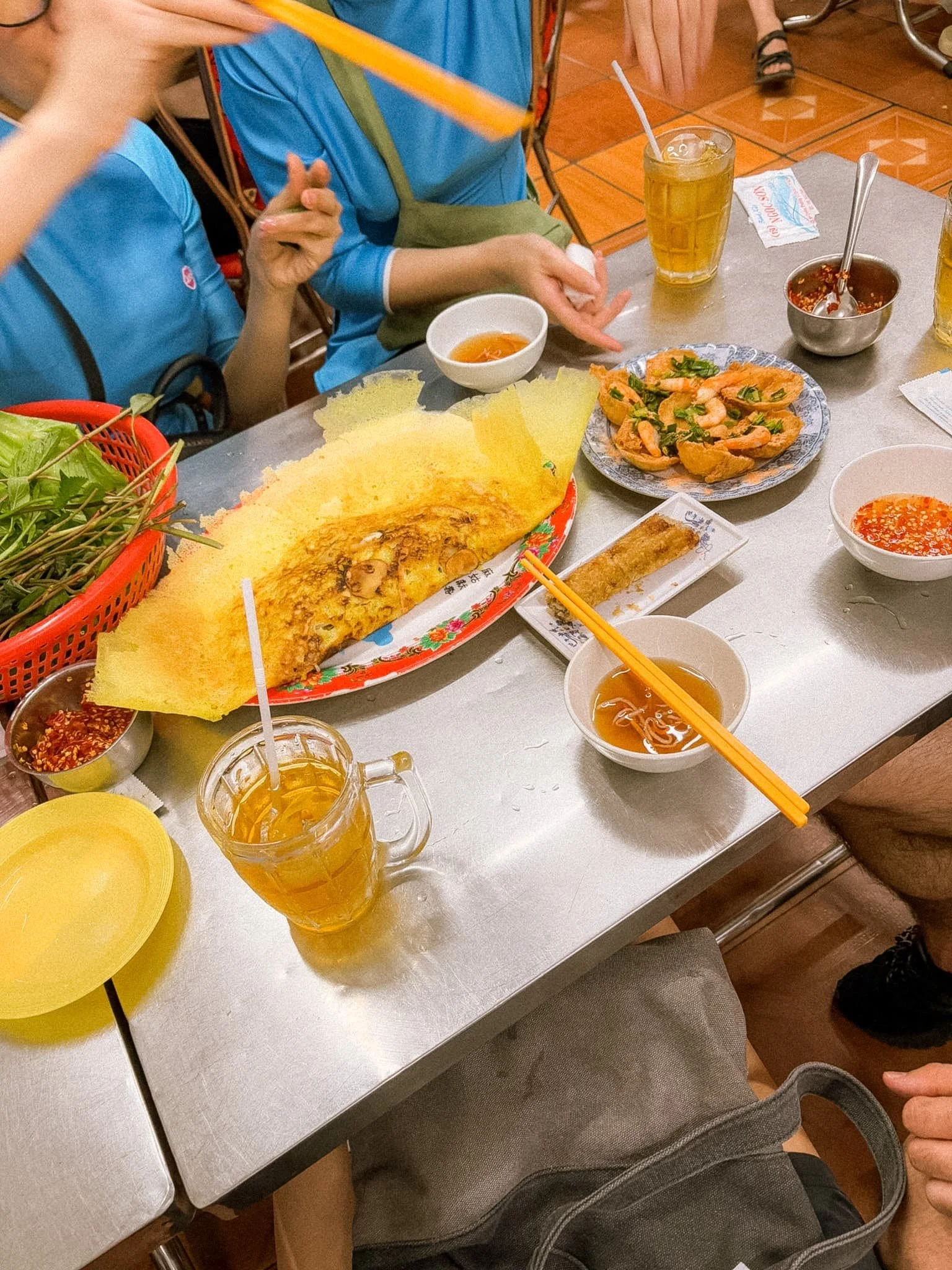 banh xeo &amp; banh knot