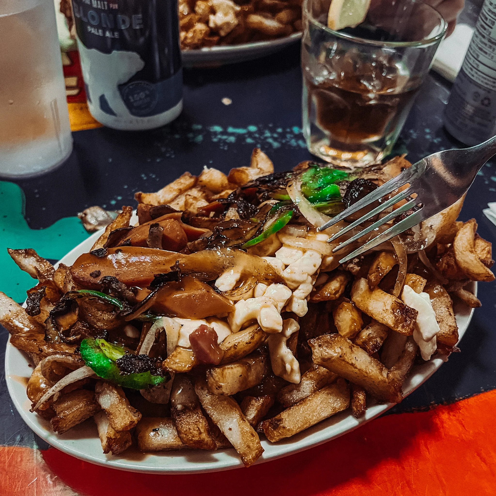 vegan poutine