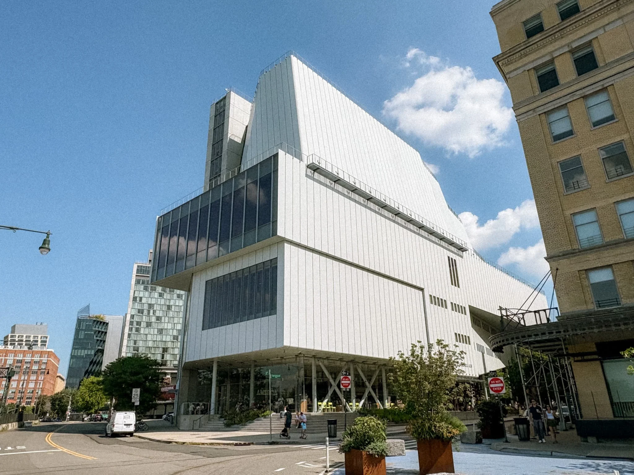 Whitney Museum of American Art exterior, Renzo Piano design in Meatpacking District