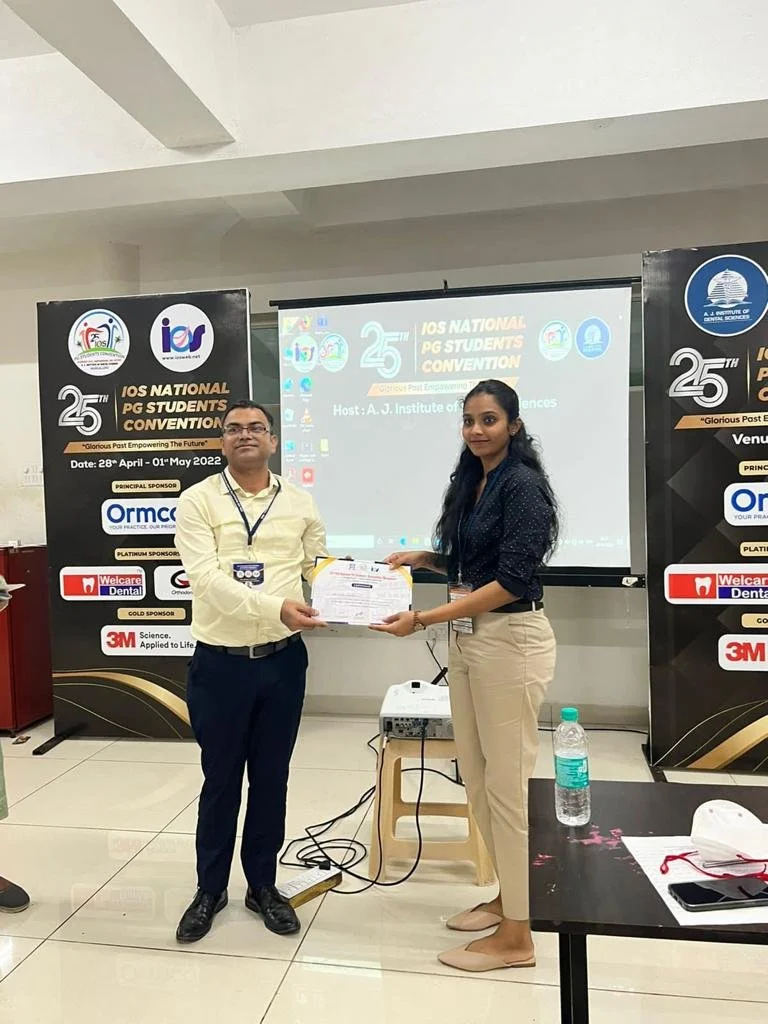 my first recognition!