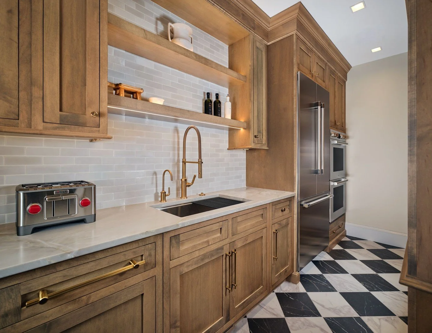 Sometimes the biggest transformation isn&rsquo;t what we add. It&rsquo;s completely rethinking how a space works. ⁠
⁠
The original kitchen had a small doorway into the pantry, and the layout wasn&rsquo;t giving us the flow, storage, or architectural 