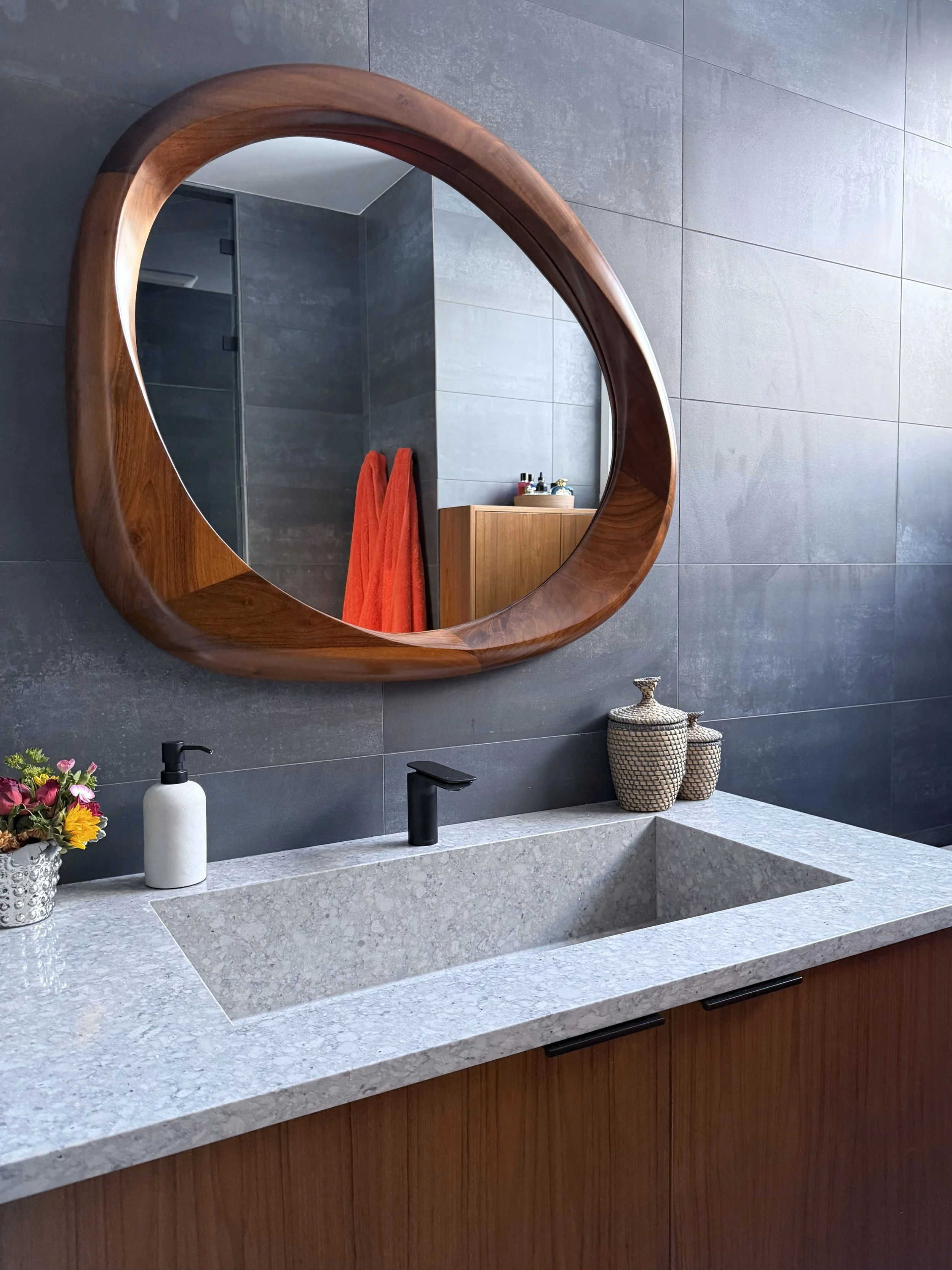 Midcentury Modern Masterpiece - Complete Renovation of a Primary Bathroom 