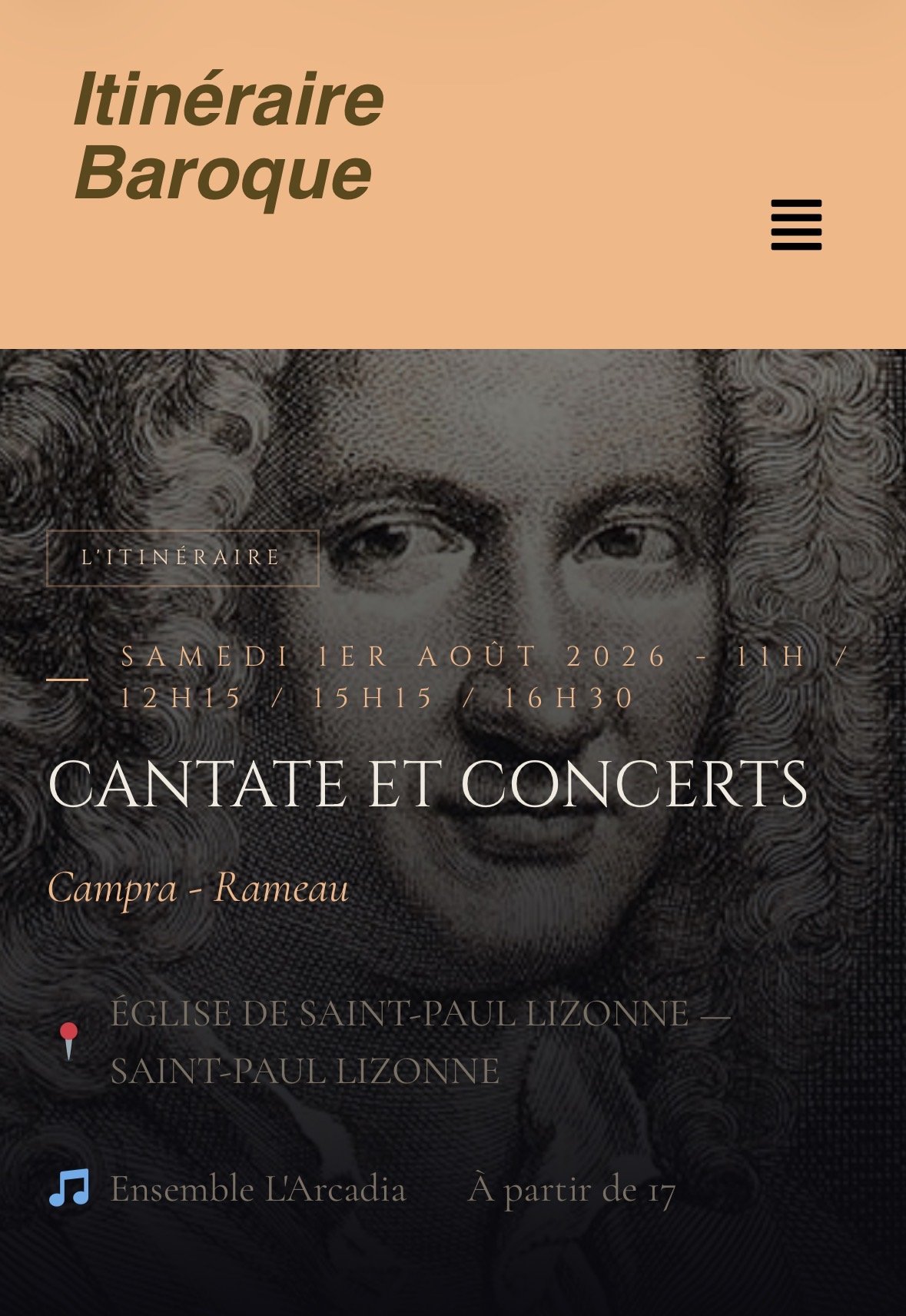 Itinéraire Baroque