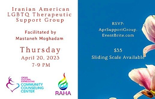 Over the past two months, our group has been exploring the topic of emotional well-being, including feelings of being overwhelmed. Our licensed therapist, Mastaneh Moghadam, LCSW, will be leading us at our next session.

During this session, she will