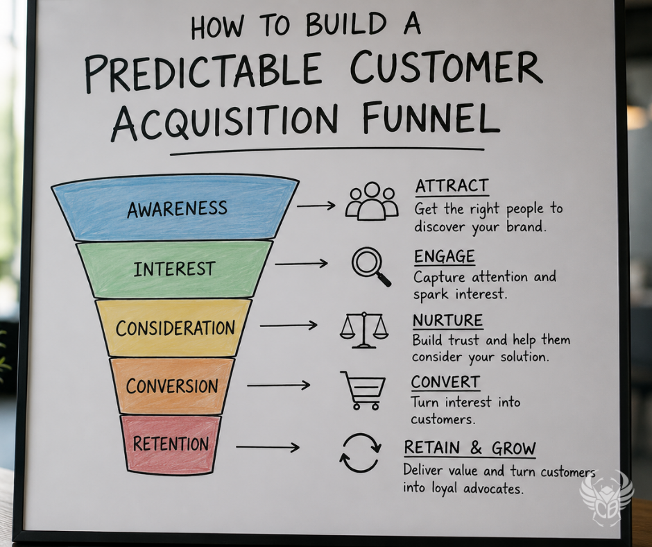 How to Build a Predictable Customer Acquisition Funnel