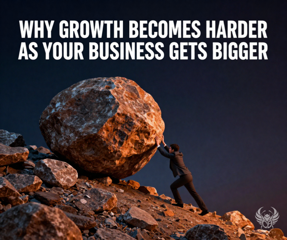 Why Growth Becomes Harder as Your Business Gets Bigger