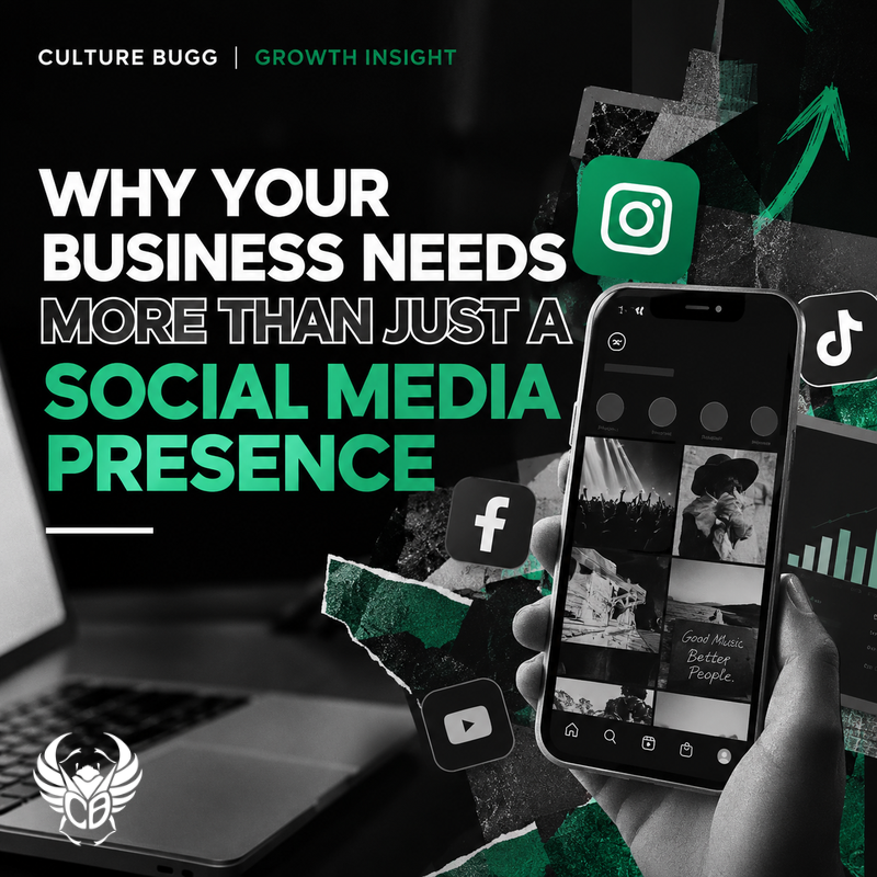 Why Your Business Needs More Than Just a Social Media Presence