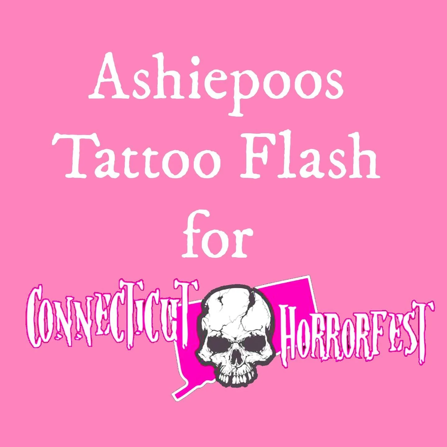 Hiii everypony!!! HERE ARE a bunch of flash sheets I&rsquo;ll be tattooing at @cthorrorfest this Saturday and Sunday 20th-21st!! pricing ranges from $80 to $200! pricing will depend on sizing, color and black and gray :3

I will not be taking slots a