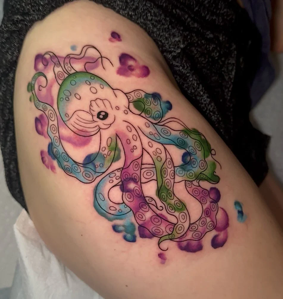 Water color octopus 🥹
.
.
.
#sacredarttattooct#tattooct#cttattoo#tattoo#tattoos#cttattoos#tattoosct#tattooer#cttattooer#tattooartist#cttattooartist#octopus#octopustattoo#seacreature#seacreaturetattoo#sealife#sealife#ocean#oceantattoo#sea#seatattoo#w