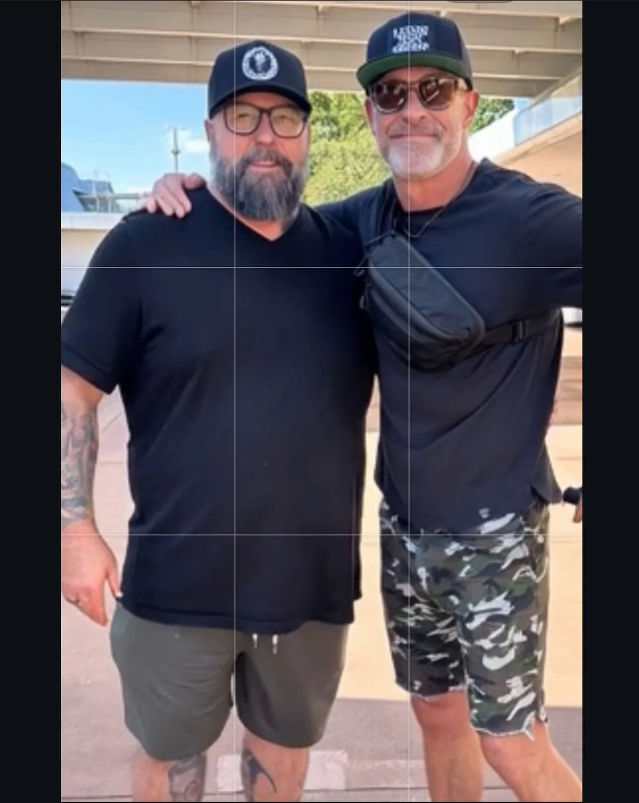 By chance I met @seanwwhalen by from @lionsnotsheep down here at Epcot. To know a man&rsquo;s great struggle and successes before you meet them is indescribable.