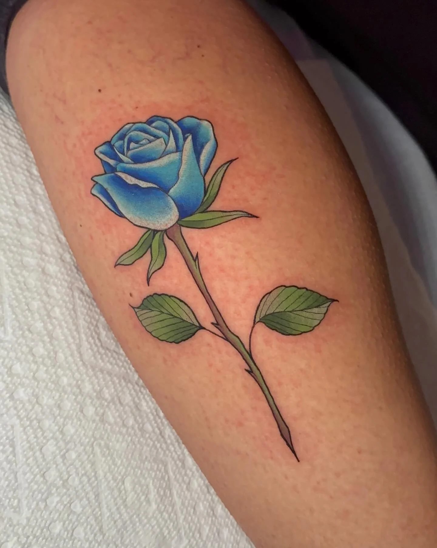 🩵🌹🌱
.
.
.
#sacredarttattooct#tattooct#rosetattoo#bluerosetattoo#flowertattoos