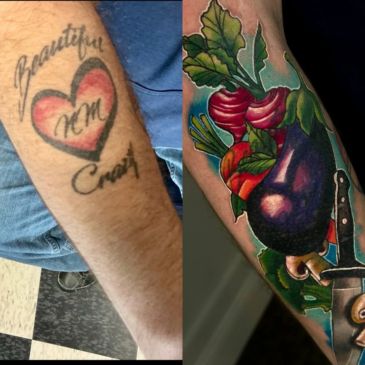 A meal sized cover-up.
@sacredarttattooct 
#tattoo #tattoos #cttattoos #cttattooshop #chef
