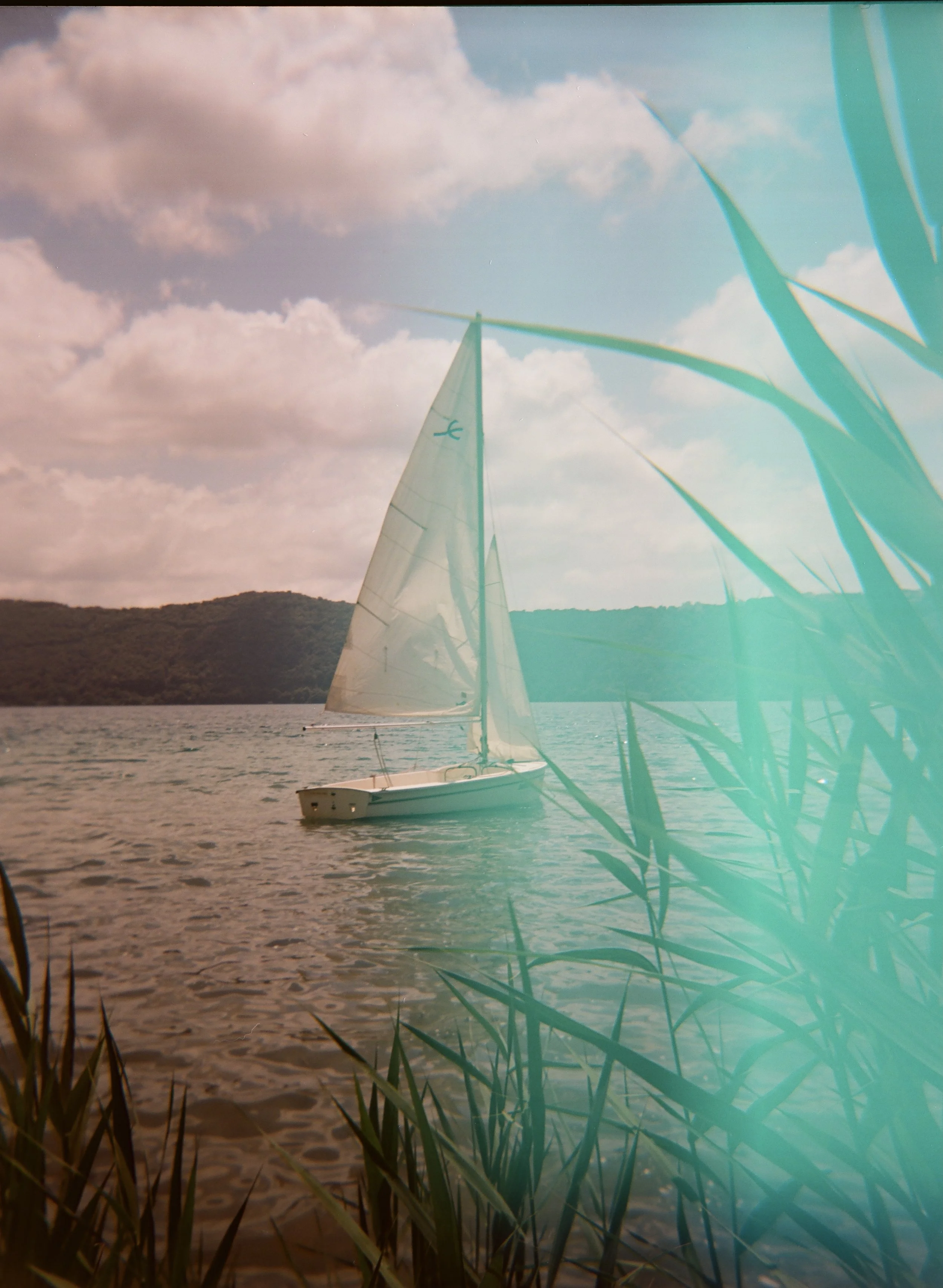 Sailboat - Lake Albano