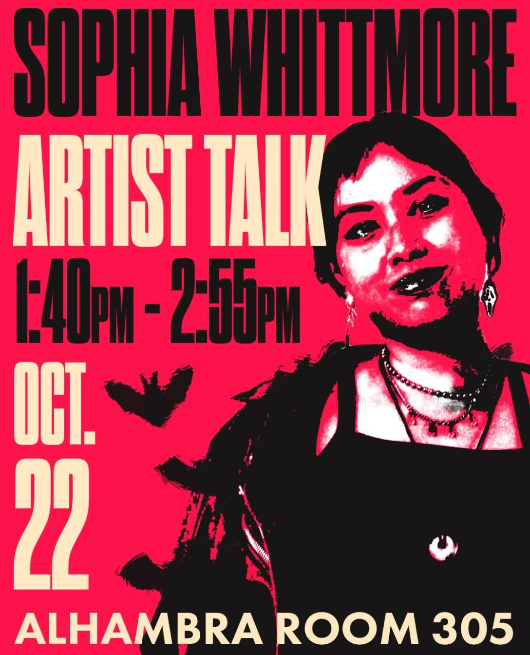 Sophie Mutiara Nova is a Queer, mixed Indonesian American writer and filmmaker. They published the Sapphic demon novel, Phoning Faust, and will always love a good ghost story. 🦅
 
Sophie will discuss her recent work in horror and fantasy fiction and