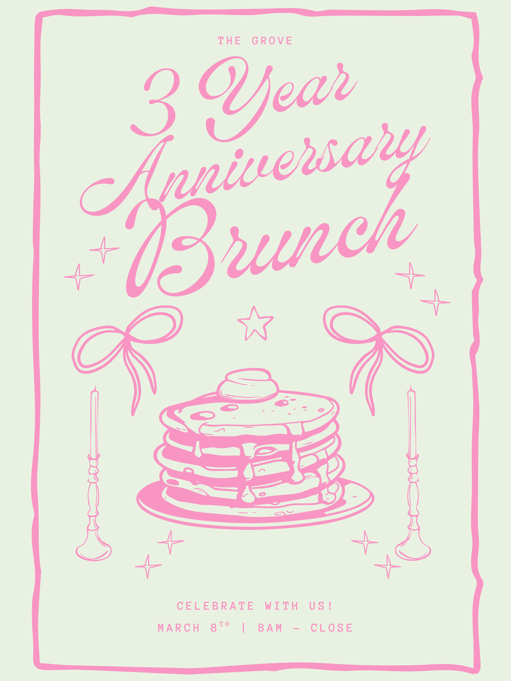 3 Year Anniversary Brunch