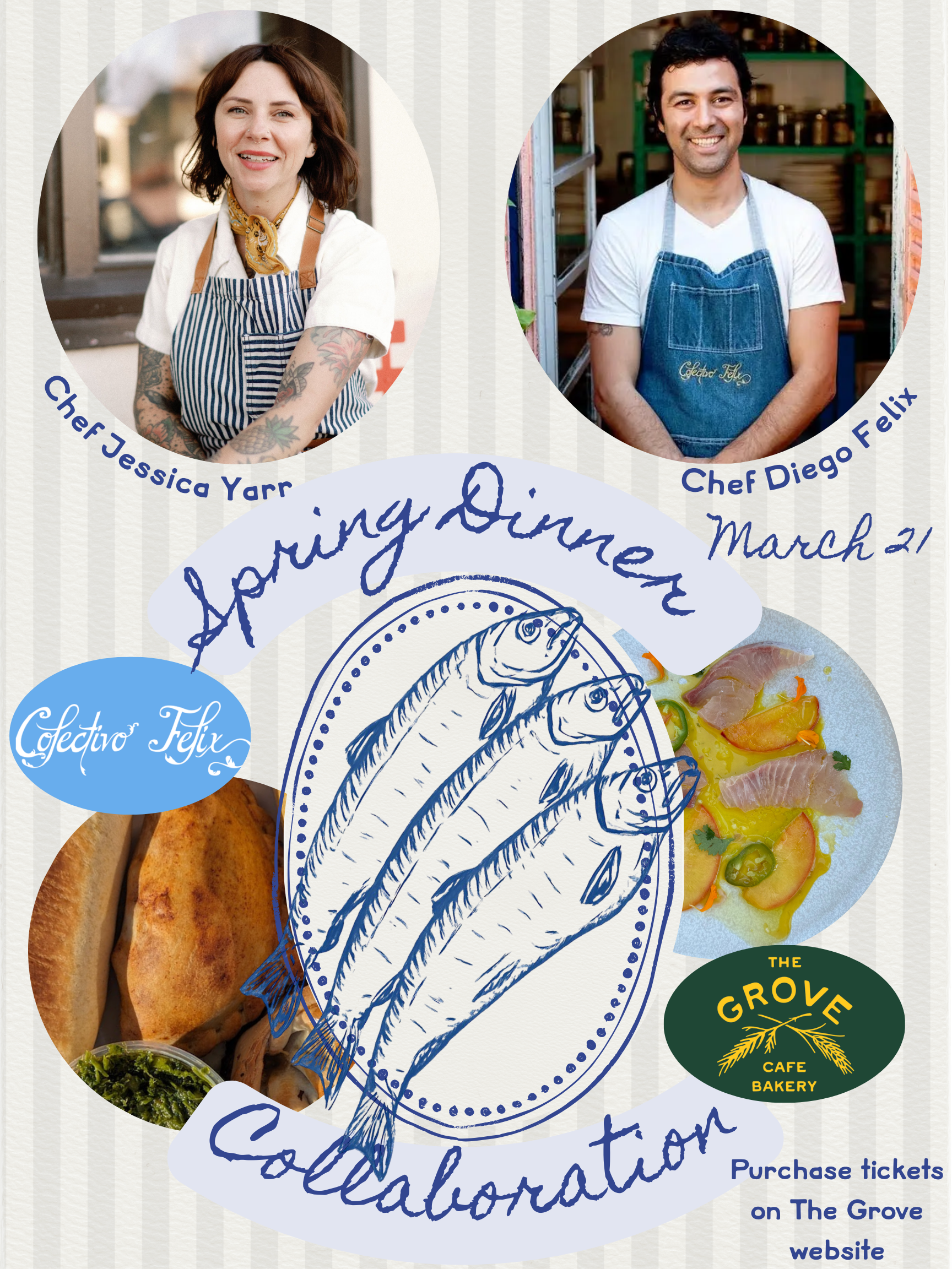 Spring Dinner Collaboration w/ Collectivo Felix