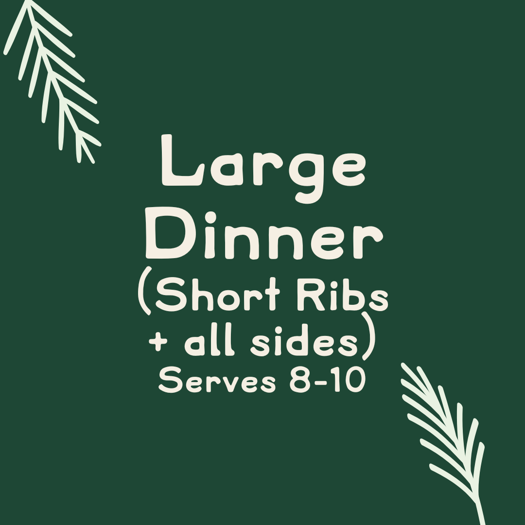 Large Dinner: Braised Short Ribs