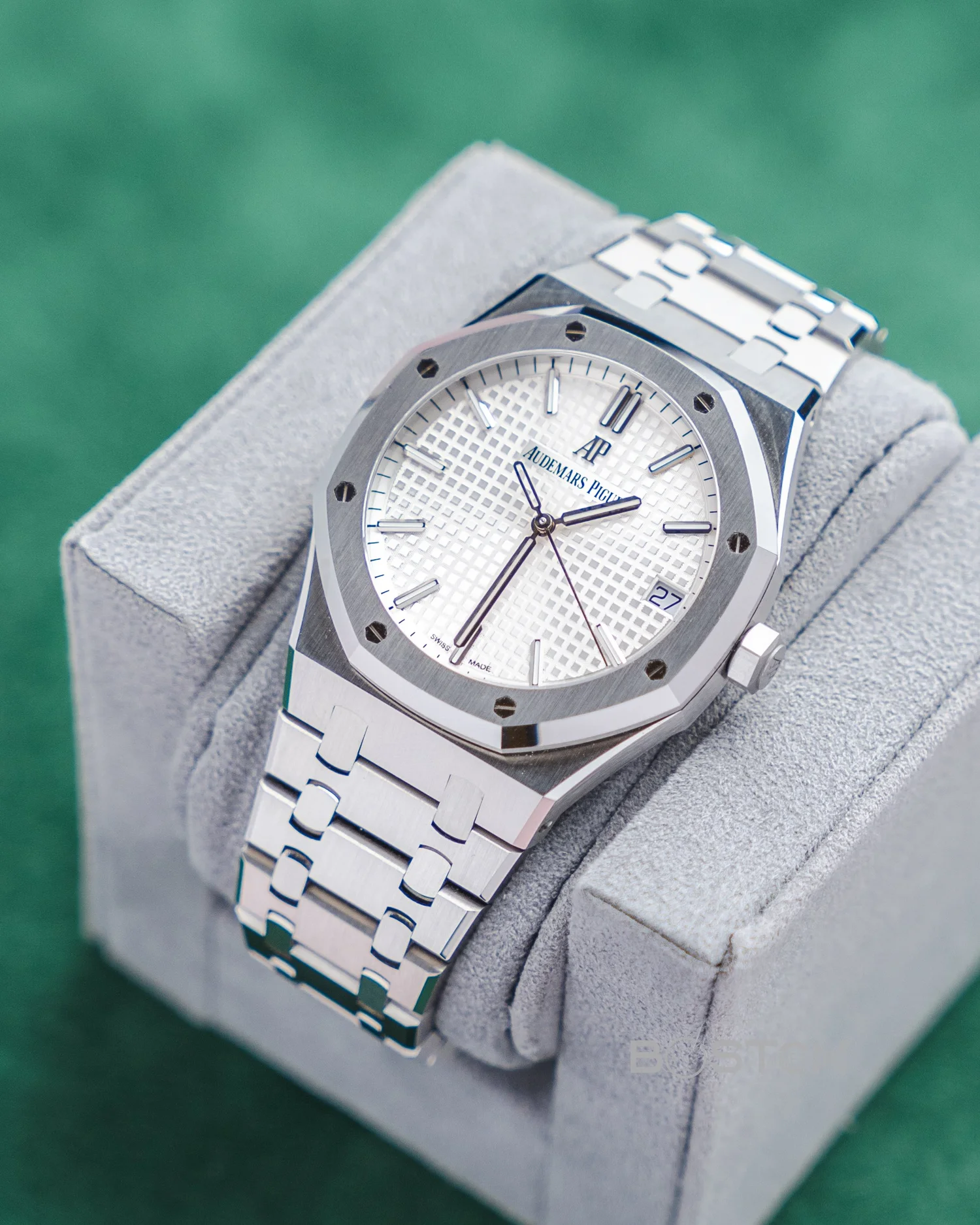 audemars piguet royal oak 41mm white dial