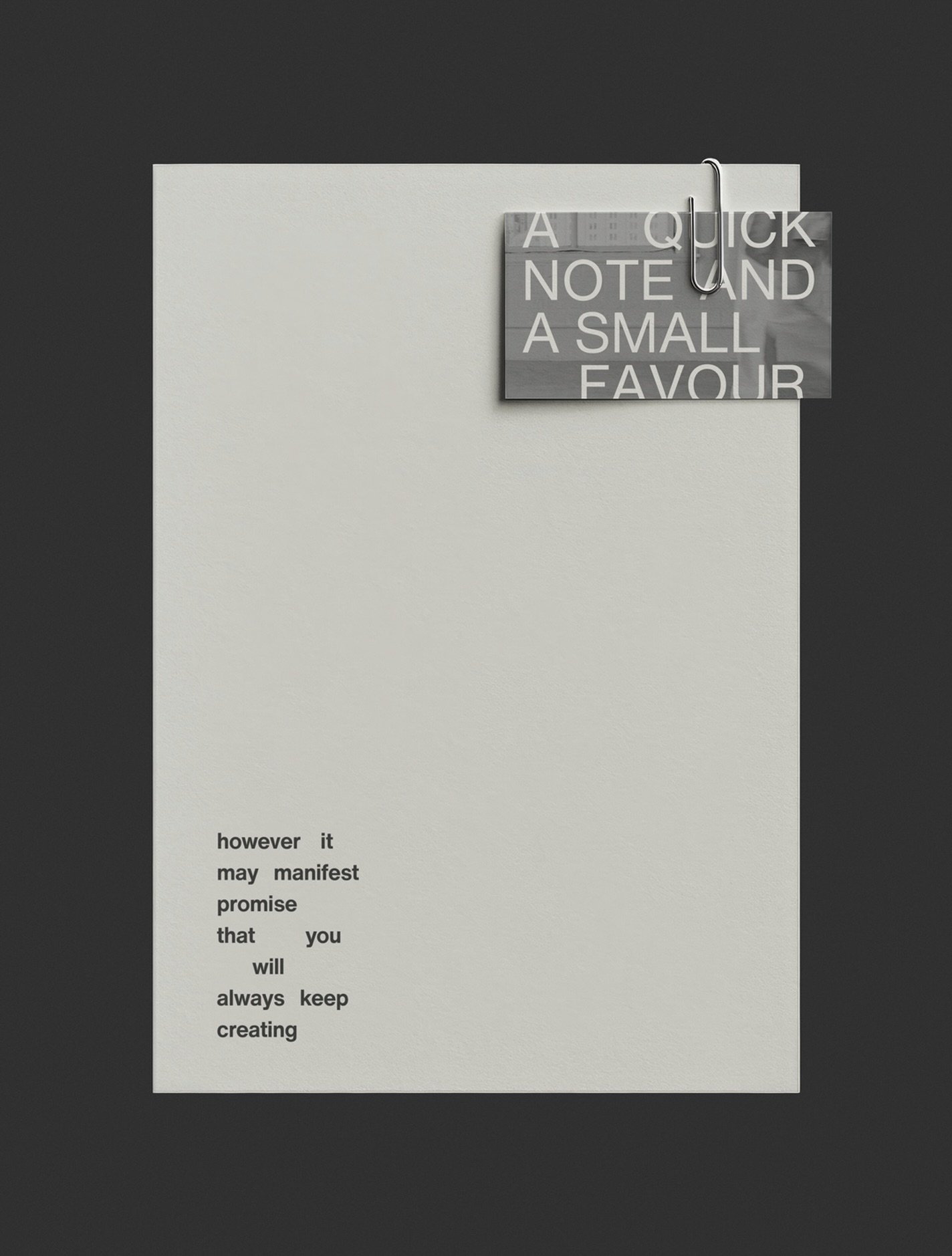 Not everyone creates in sprints, or in stillness, or in the golden hours before 9am.

Some of us make our best work at 2pm after two coffees and a 20-minute stare into nothingness. Or at 11pm when you&rsquo;ve checked out from technology and you fina