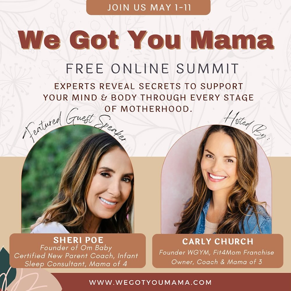 Have you snagged your spot for our upcoming *free* We Got You Mama Summit from May 1st - 11th??

It is going to be an empowering 11-day event featuring insights from 20+ leading experts across diverse fields, including neuroscience, pediatrics, doula