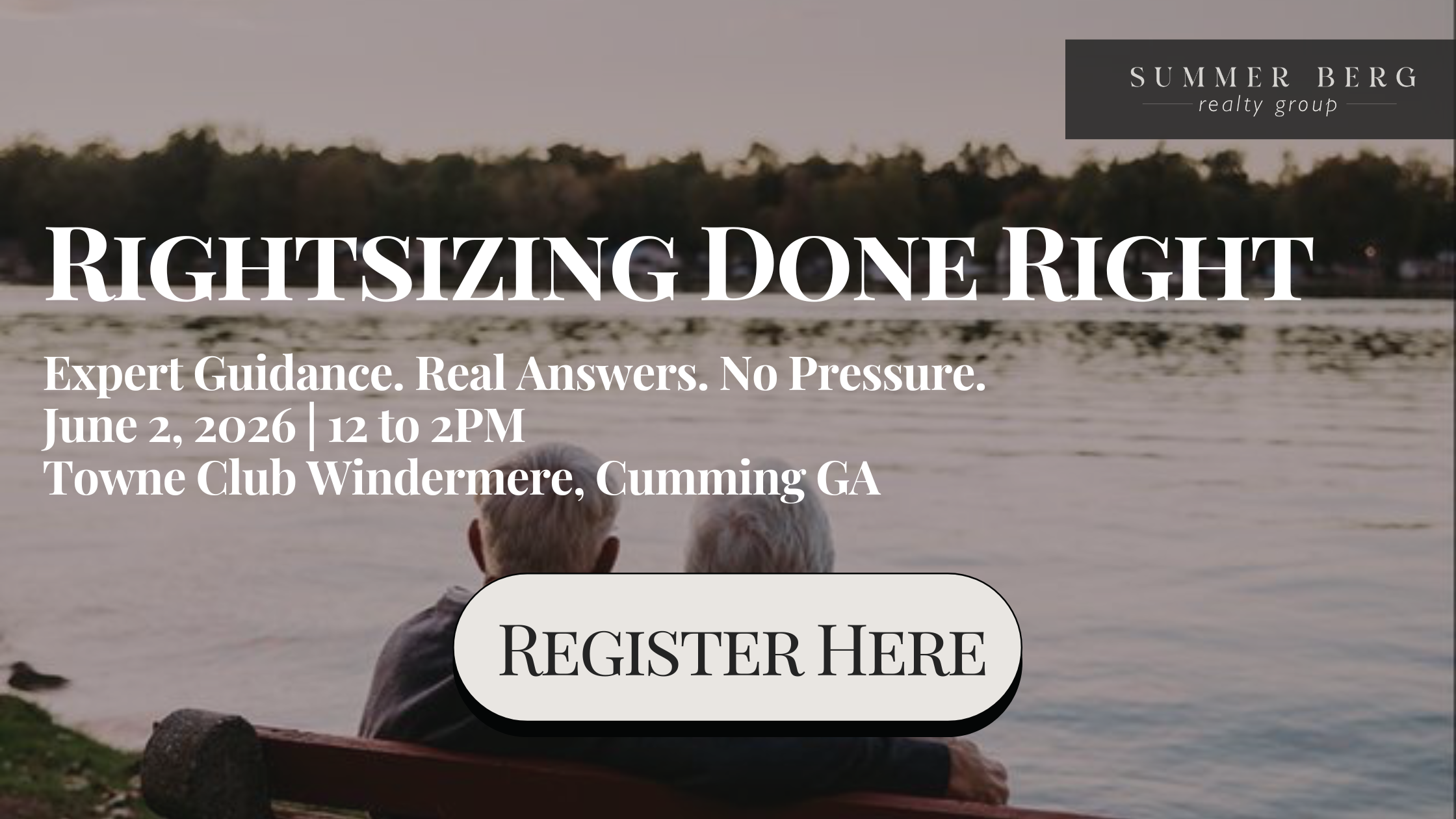 Rightsizing seminar forsyth county georgia downsizing aging adults