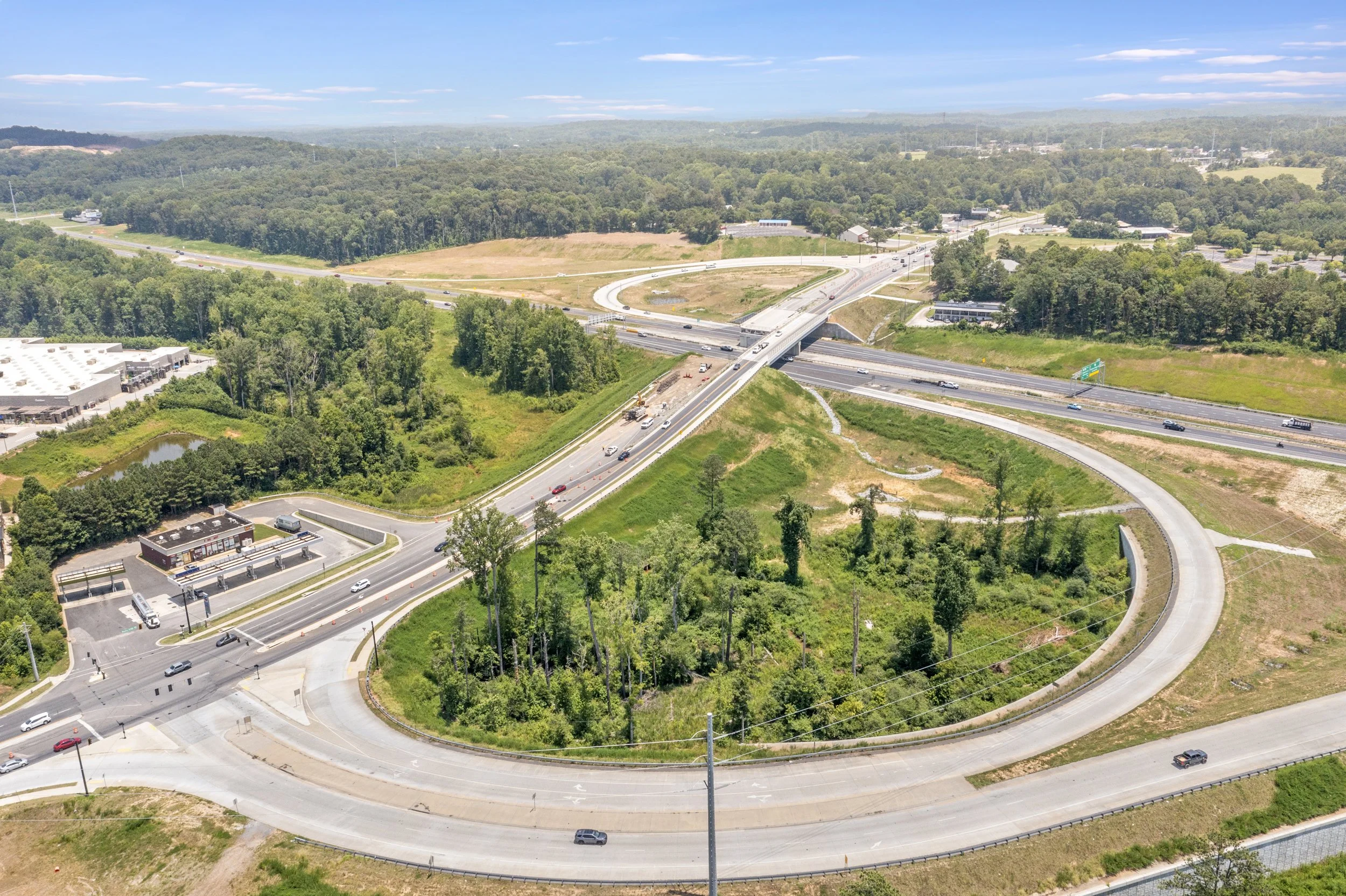 GA-400 Exit 18 Browns Bridge Road Cumming Georgia easy highway access from Bridgetowne neighborhood