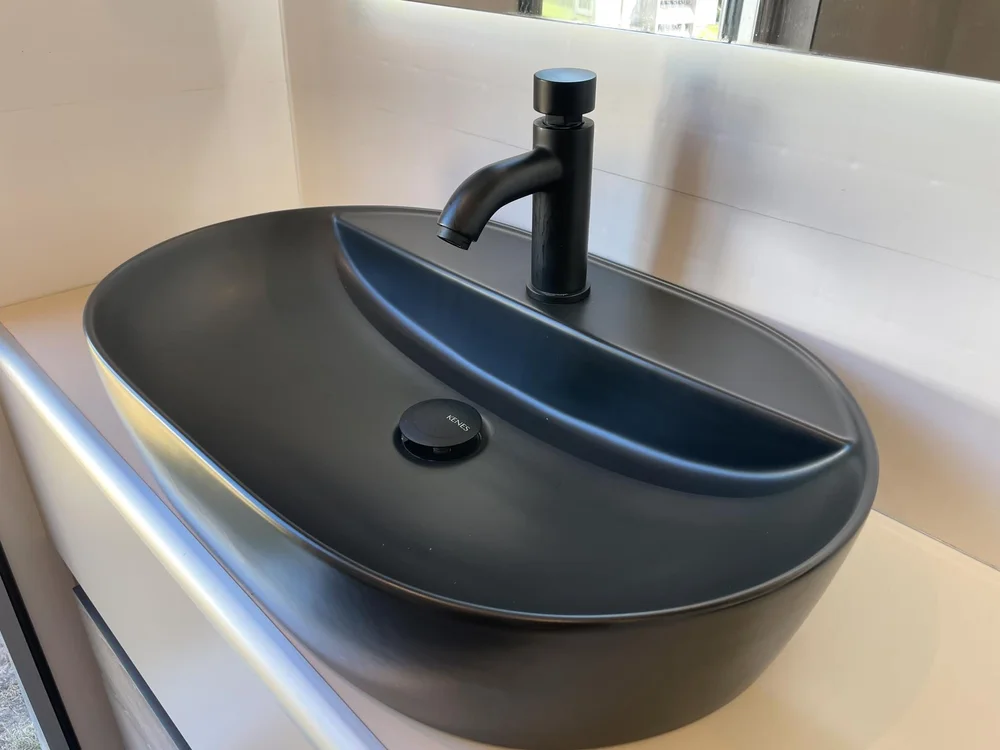 Luxury restroom trailer