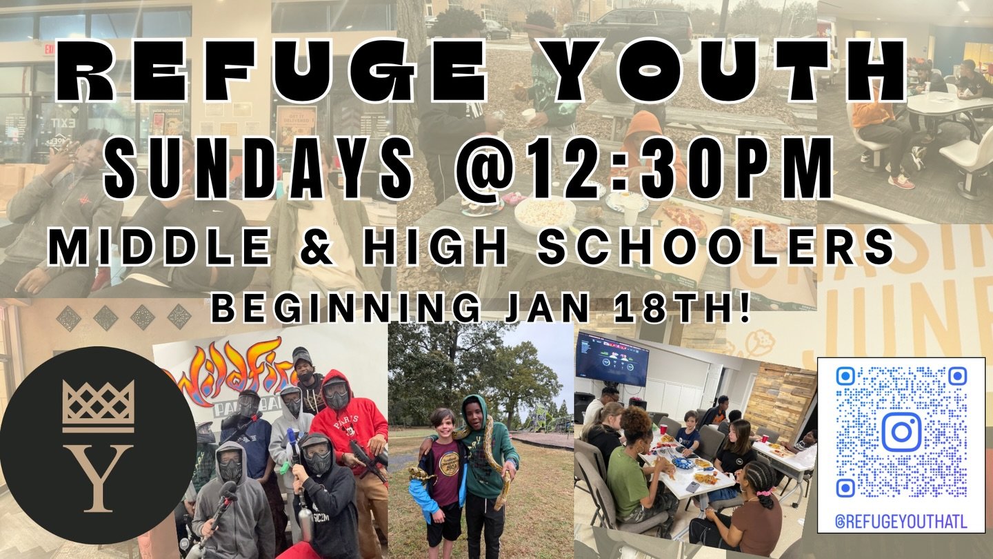 We&rsquo;re back‼️✅✝️
.
 We exist to see the youth know they are loved unconditionally and encouraged to become all Christ has designed them to be.
.
Join us Sundays after service for faith, food, fellowship, and fun🫱🏾&zwj;🫲🏻💥
.