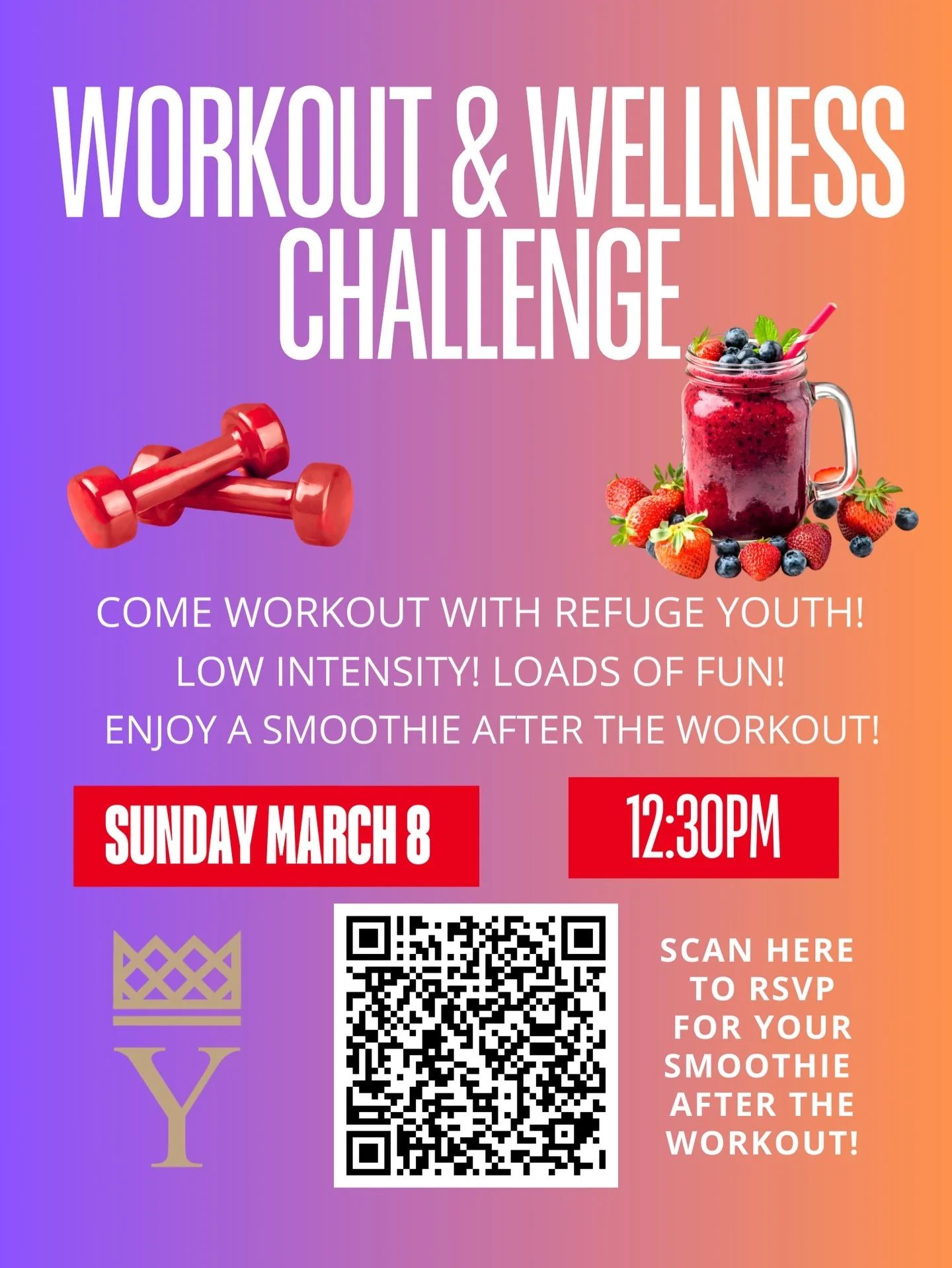 Come join us this Sunday as we worship with a workout!  Link in bio 🔗 
🥵😅 🙌🏾🙌🏻 🏃🏾&zwj;♀️🏃🏼&zwj;♂️💨🎶🍒🍎🍇
.
Temples are sacred and special - holy for a purpose. Do you treat your body as something holy and purposeful for the Lord&rsquo;s