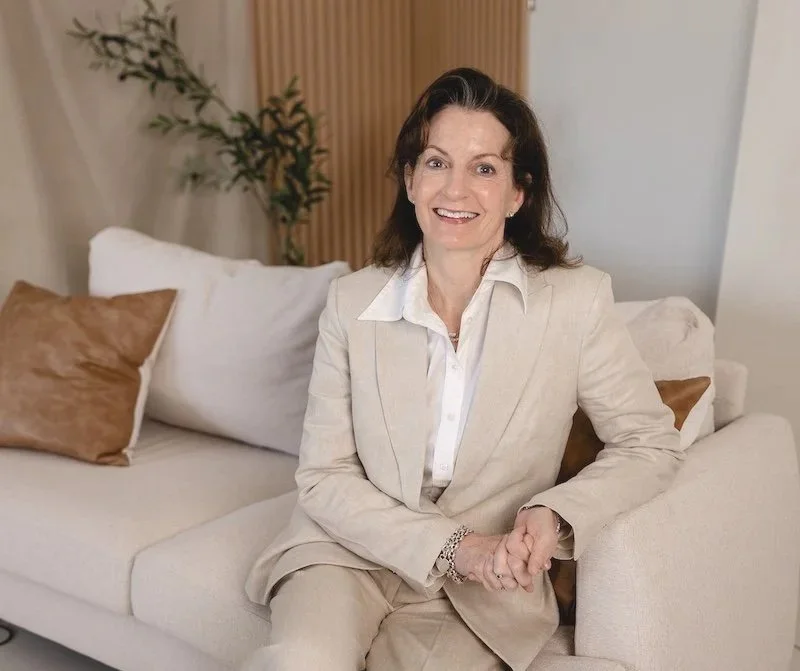 educational coach on couch