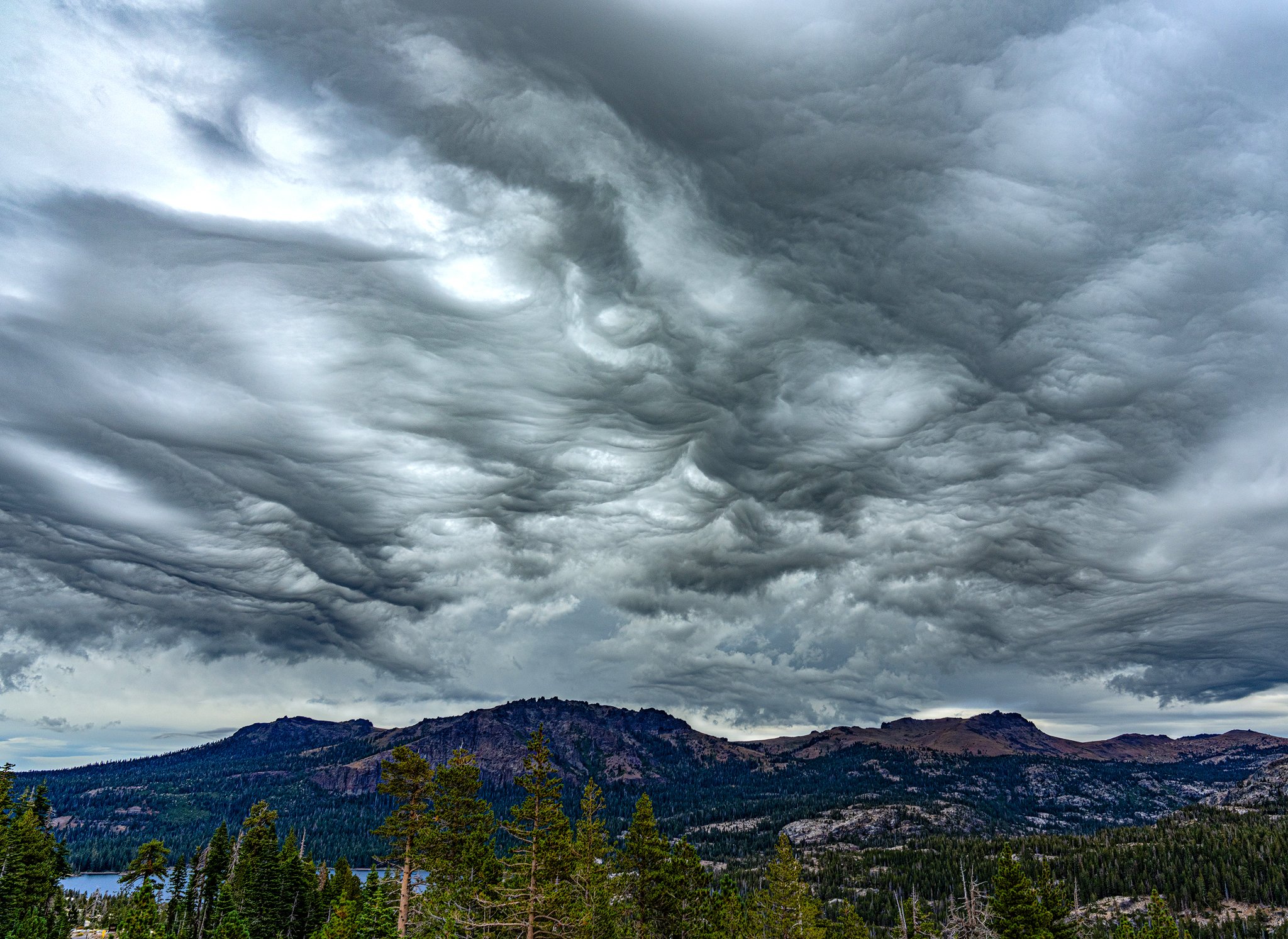 Angry Clouds over Thunder Mountain