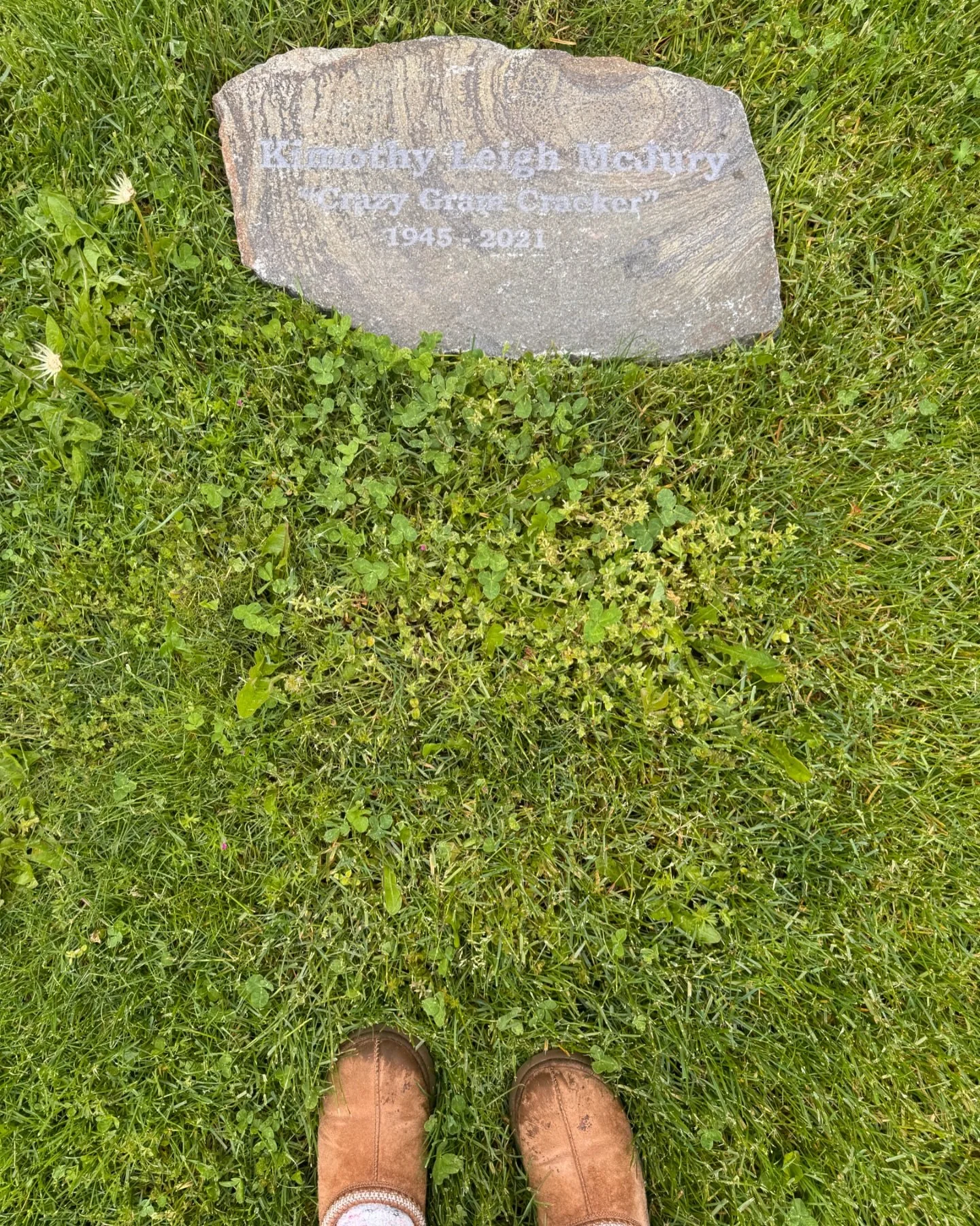 I took what some might say is waaaay too long to place my mom&rsquo;s gravestone. 

But grief has taught me that it&rsquo;s ok to lay to rest what you need to, not when other people expect you to, but when you are able. 

Today, I was able. 

You and