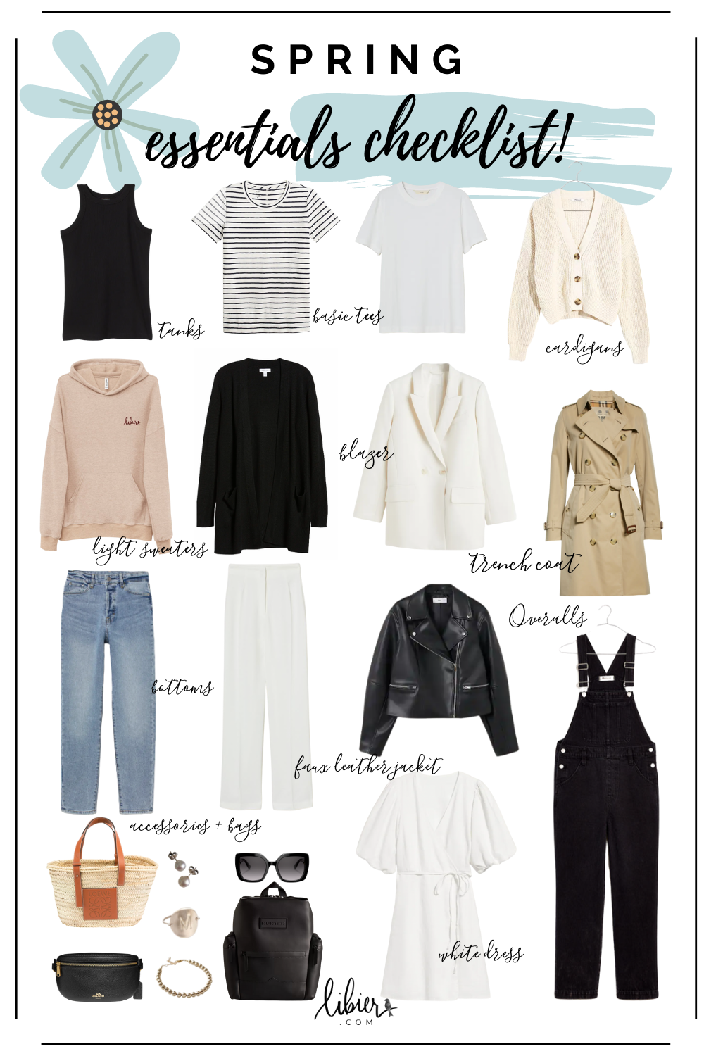 Women's Spring Wardrobe Essentials — Libier Reynolds