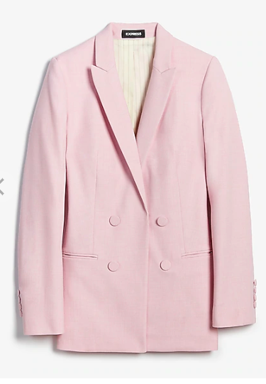 Pink blazer 