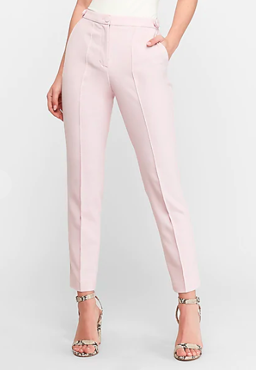 light pink pants