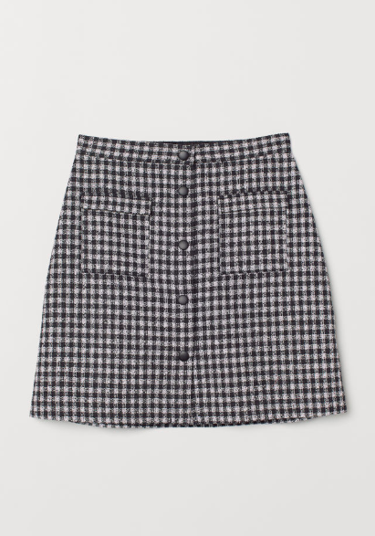 Tweed skirt