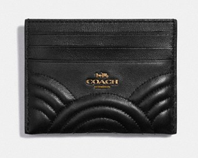 Black Leather Card Case