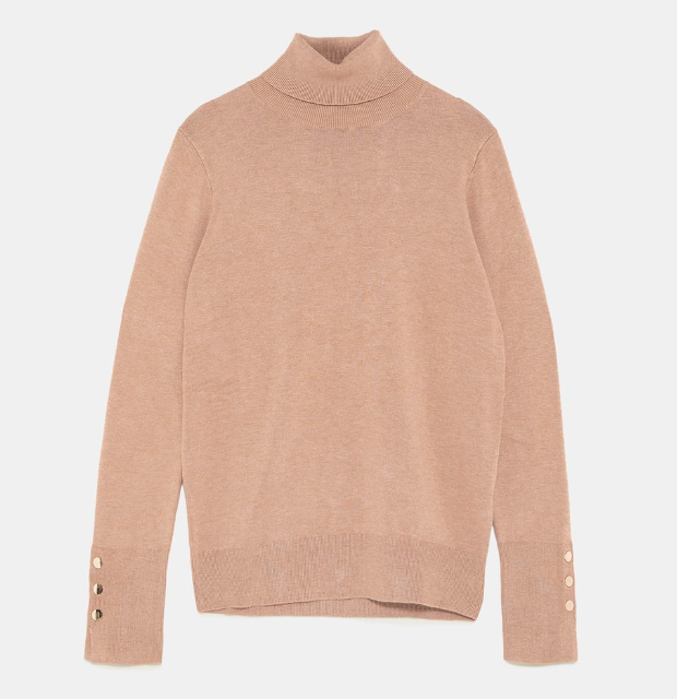 Camel Turtleneck