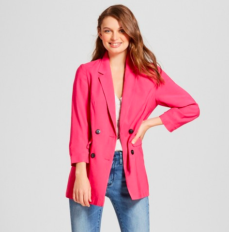 Target pink blazer