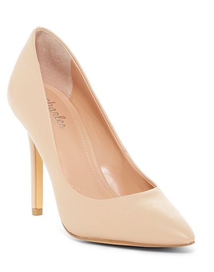 Charles David Nude Pump