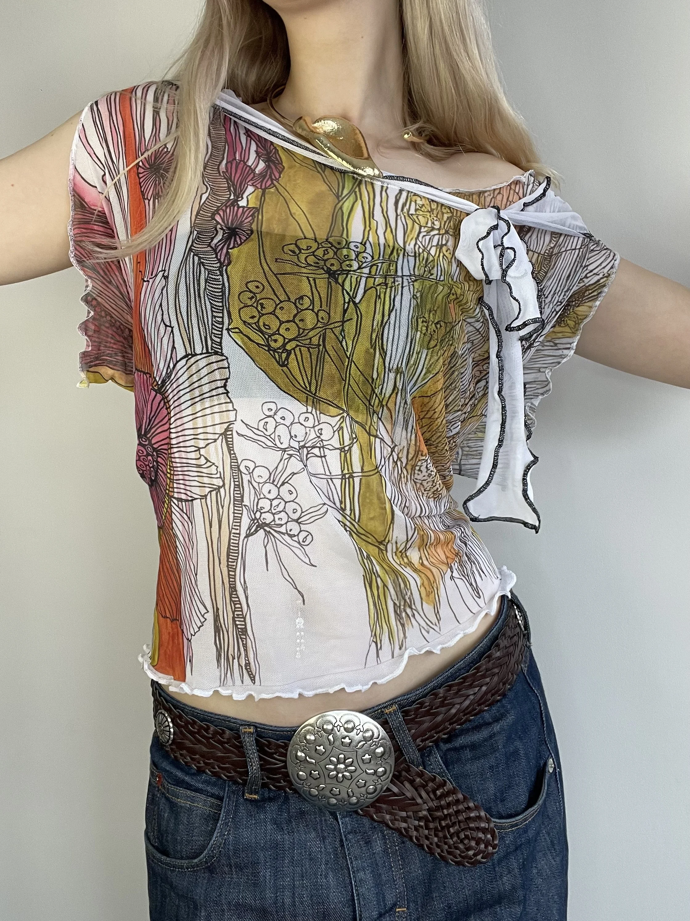 The Tie Up Petalwood Slouch Top 2.0 [LTD EDITION]